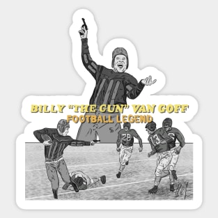 SNL: Billy "The Gun" Van Goff Sticker